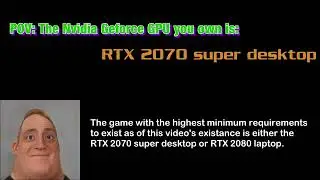 Mr incredible ranks Nvidia Geforce GPUs (RTX 50 series to GTX 700 series)