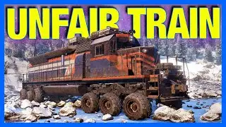 Snowrunner : The OP Train Mod!! (Snowrunner Season 4)