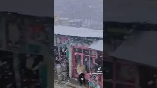 Snowfall at Madyan Swat 2024