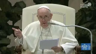 Papa Francesco, Udienza Generale del 25 agosto 2021