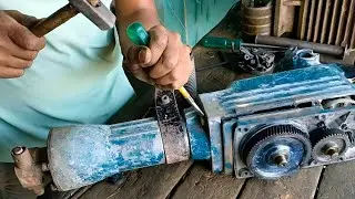 Disassemble Of 30mm 1400W Hex Demolition Hammer For Reparing | Current leakage problem |