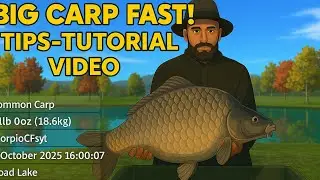 Carp Fishing Simulator: Road Lake Session | Peg 3 “Tea Party” Strategy & Tips 🎣