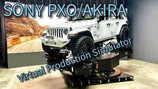 Vehicle Motion Production Simulator. SONY Booth CES!!!