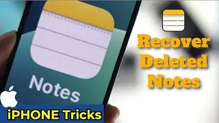 How to Recover Deleted Notes On iPhone (2025) | Hindi