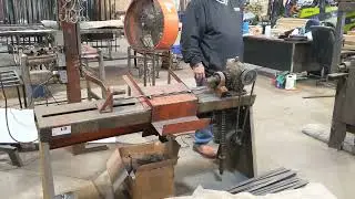 Wrought Iron Twisting Machine
