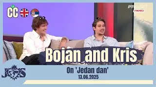 [ENG SUB] Bojan Cvjetićanin and Kris Gu&scaron;tin on 'Jedan dan', RTS Serbia (13.06.2025)