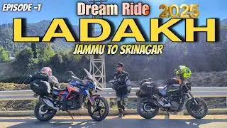 Dream road trip to Heaven ❄️started - ladakh 2025 | ep-1 | jammu to srinagar 