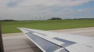LOUD JT8D ROAR -  American Airlines MD-80 Takeoff