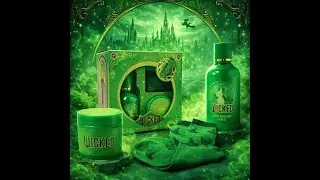 Wicked Elphaba Bath Gift Set &ndash; Bubble Bath, Body Butter & Socks
