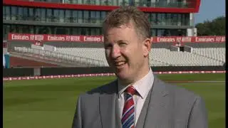 BBC North West Tonight piece with Lancashire Cricket CEO Daniel Gidney