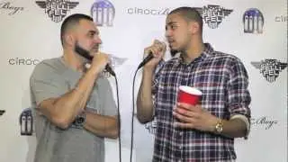 J. Cole Interview w/ DJ Felli Fel at Powerhouse 2012