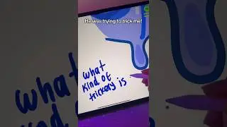 Was i drawing with a ghost? 👻