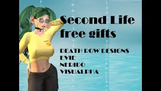 SECOND LIFE  l  FREE gifts March 2020  l  Restless Pixel