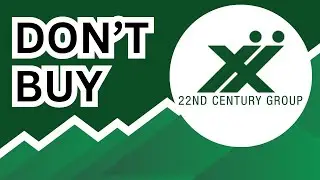 DON'T BUY 22nd Century Group Stock (Until You Watch This Analysis) #XXII