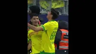 #football #ligue1 But de la saison pour Abline et Nantes qui m&egrave;ne 2-1 face au Paris fc,  quel but .