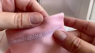 🧵🪡 DIY/Коверлок Minerva М5000 CL. Подгиб низа ткани при пошиве футболок.
