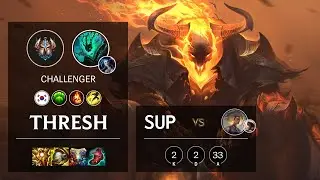 Thresh Support vs Rell - KR Challenger Patch 11.9