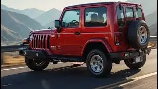 Обновленный Mahindra Thar 2025 | Смелое возвращение внедорожника с потрясающим дизайном и функциями