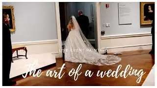Live Event Painting The Art of a Wedding