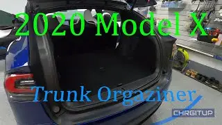 2020 Model X Trunk Organizer