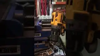 How to Drill and Tap SS top rail