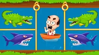 Save The Daddy | Pull the Pin | Android Gameplay Walkthrough | Brain Puzzle | Part 3 level 60 to 90