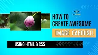 How to Create an Image Slider in HTML, CSS & JS - Step by Step | JavaScript Projects @sarcodertech