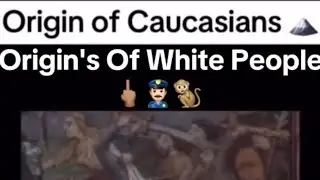 The true origin of the white man 