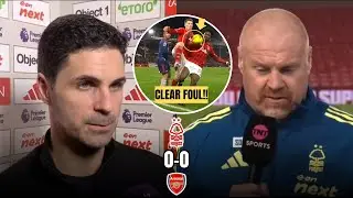 Mikel Arteta & Sean Dyche DEBATE on Arsenal’s OVERTURNED PENALTY! Full Reaction!