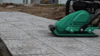 How to install interlock brick pavers #2