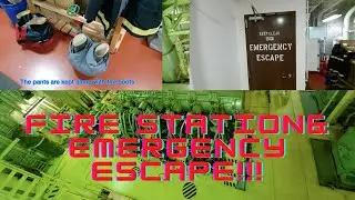Fire station onboard Merchant Navy ship|Emergency escape trunk , lubricating,painting&maintenance