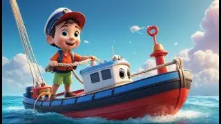 Gdzie jest moja lina? &ndash; pyta mały holownik 🚢 | Piosenki i rymowanki dla dzieci
