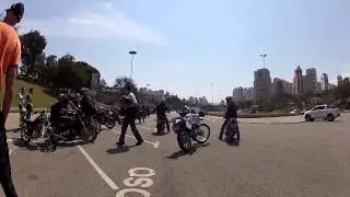 Honda Lead - Pacaembu, encontro de motos classicas parte 06