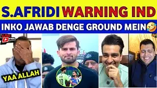 LIVE: Pak Media Crying On Shaheen Afridi Warning ⚠️To India Beat In T20 World Cup 2026