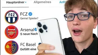 Ich habe 100 FUSSBALLVEREINE nach AUTOGRAMMKARTEN gefragt | GG FISCH LUL
