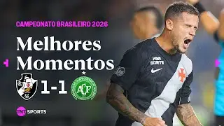 VASCO DA GAMA 1X1 CHAPECOENSE - MELHORES MOMENTOS - BRASILEIRÃO 2026