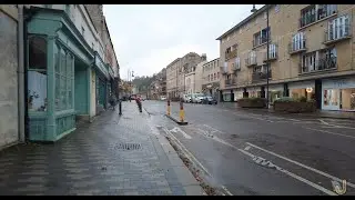 Walk #12 London Road, Bath (4K) -- City