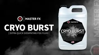 Cryo Burst - Extra Quick Dissipating Fog Fluid