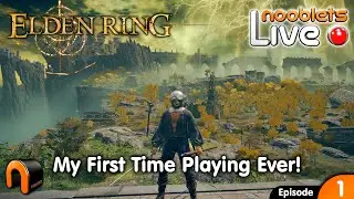 ELDEN RING First Time Playing A Souls Game DAY 1 LIVE! #eldenring