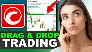 Как использовать Drag-and-Drop Trading в cTrader