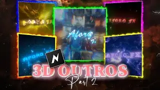 AE like Outros Node video Preset FREE Part 2 🤯🔥