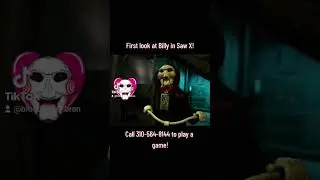 Saw X - First Look At Billy | Phone Number Promo
