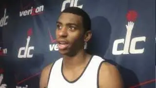 Hollis Thompson Interview after workout for Washington Wizards
