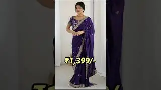 Latest Saree Designs 2025 🌸 | Trendy Saree Collection #shorts #saree
