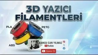 3D Yazıcı Filamentleri Rehberi | PLA, ABS, PETG Hangisi Daha İyi?