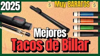 🔥 Los 7 mejores TACOS DE BILLAR BARATOS de Amazon [2025] Calidad/Precio ✅ Fibra de Carbono