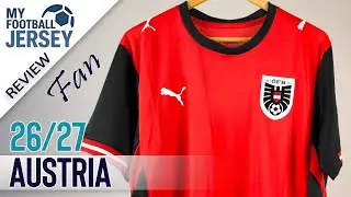 Austria Home Jersey 26/27 (adjersey) Fan Version Review