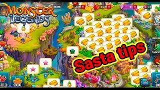 Monster legends Sasta tips in Hindi for beginners @GAMINGLEGEND10K