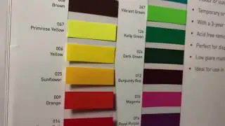 FDC 4300 - ASLAN Matte Removable Vinyl - Color Swatch - Reliable Banner