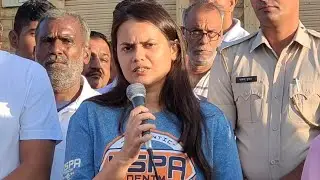 DM (Tina Dabi) ने गांधी सप्ताह कार्यक्रमों में पीस मैराथन में निभाई भागीदारी #ias #upsc #motivation
